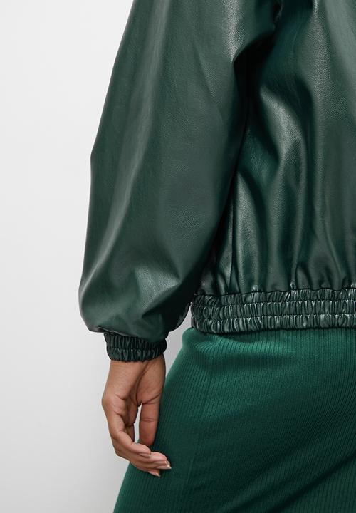 Superbalist - Pu bomber - deep green