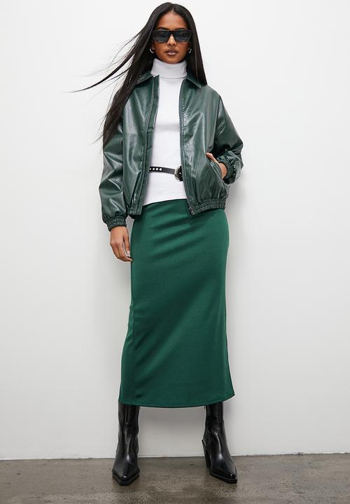 Superbalist - Pu bomber - deep green