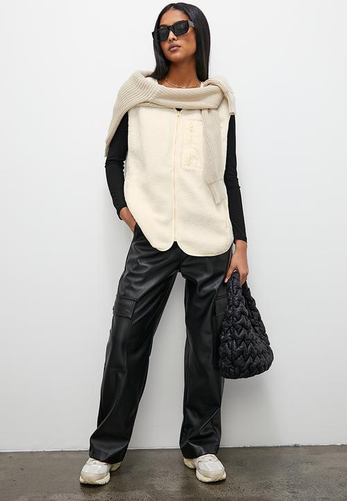 Superbalist - Teddy gilet - ecru