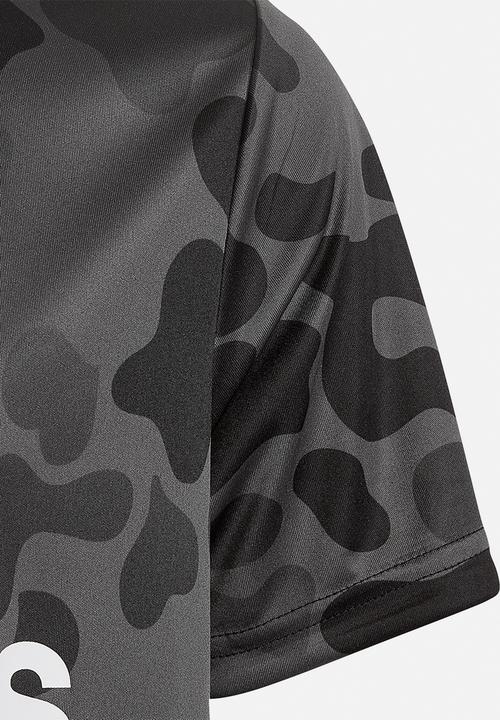 adidas Performance - B camo tee d2m - black