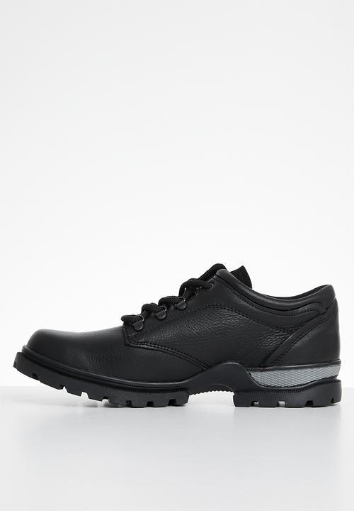 Bronx - Trap shoe lug sole leather slip ons - black
