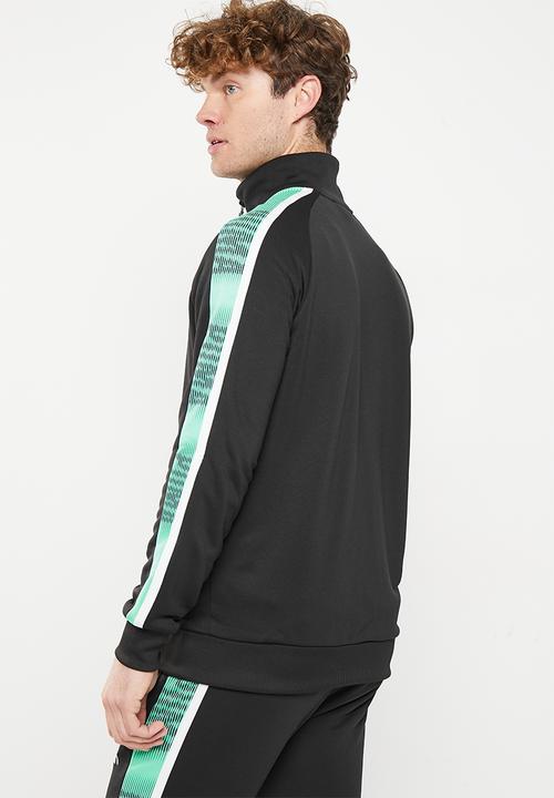 PUMA - T7 sport track jacket pt - puma black-mint
