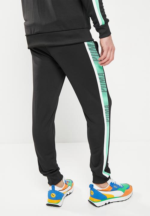 PUMA - T7 sport track pants pt - puma black-mint