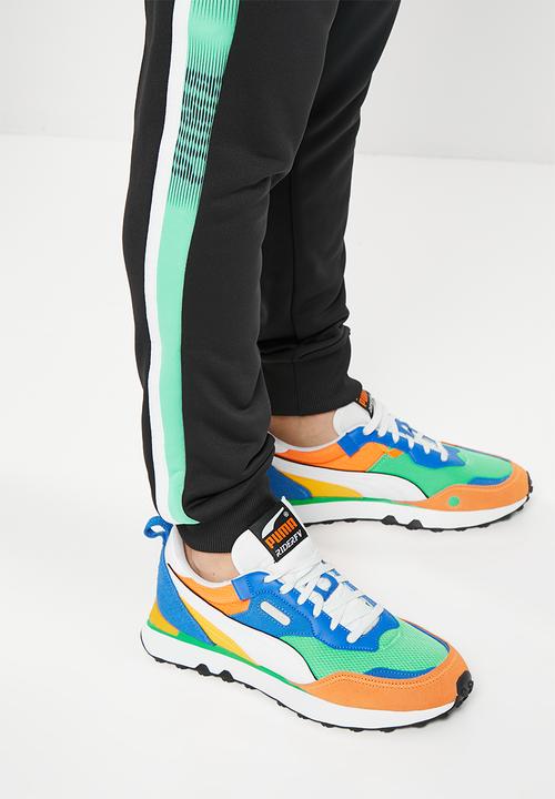 PUMA - T7 sport track pants pt - puma black-mint