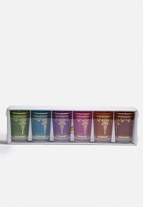 Love Home - Bright Moroccan Glass Set