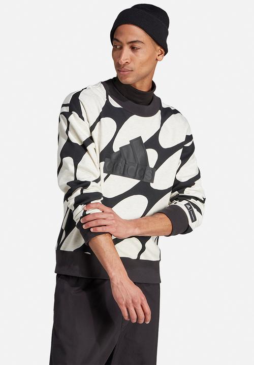 adidas Performance - M Marimekko future icons crew - cloud white/black/grey six