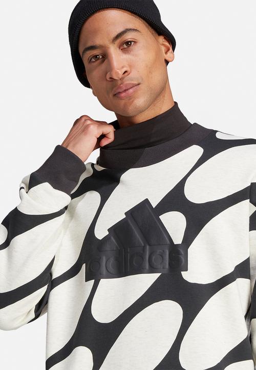 adidas Performance - M Marimekko future icons crew - cloud white/black/grey six