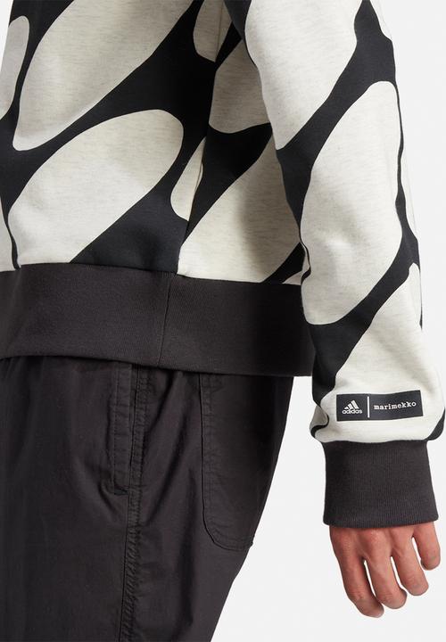 adidas Performance - M Marimekko future icons crew - cloud white/black/grey six