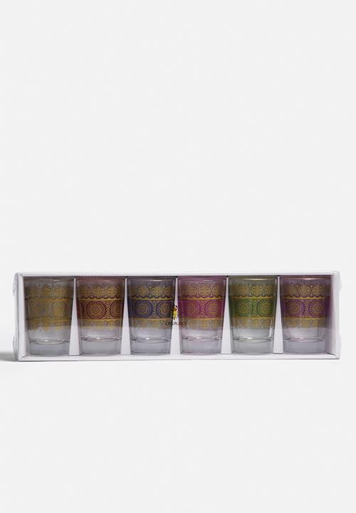 Love Home - Paisley Moroccan Glass Set