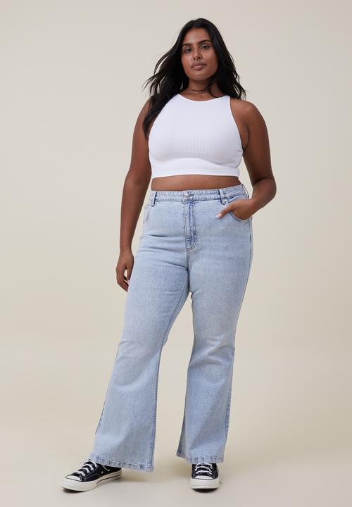 Cotton On - Original flare jean - palm blue