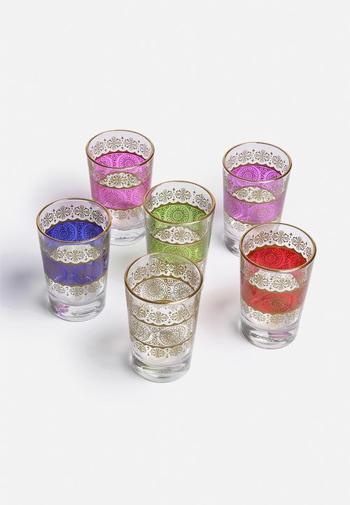 Love Home - Paisley Moroccan Glass Set