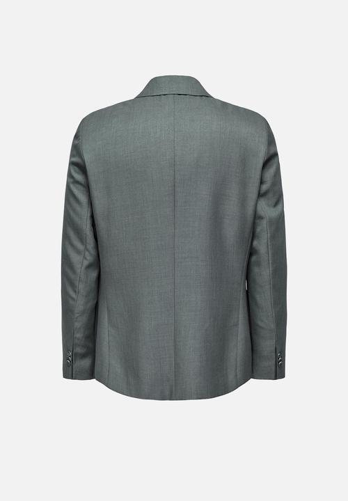 Only & Sons - Onseve slim blazer - medium grey melange