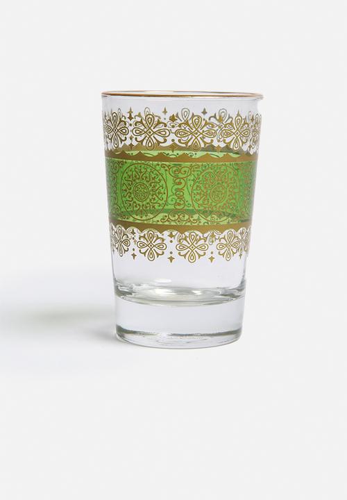 Love Home - Paisley Moroccan Glass Set