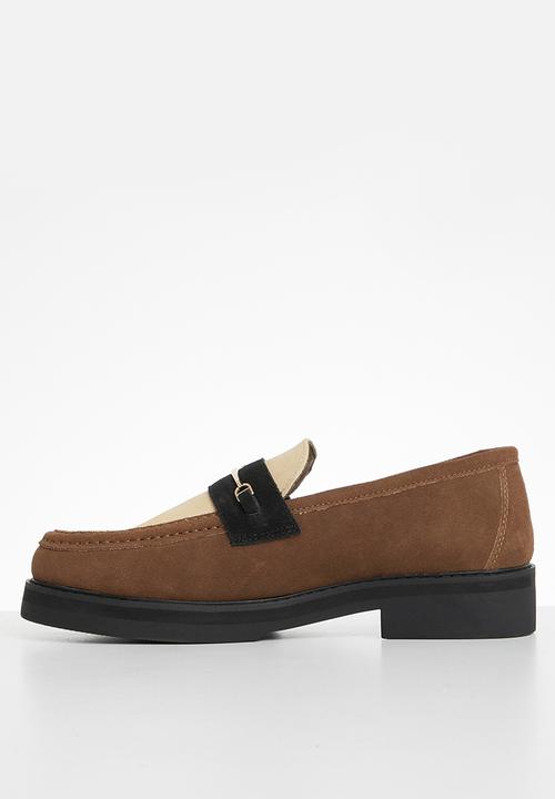Jonathan D - J winston genuine suede loafer - gravy