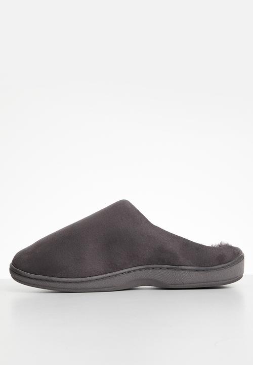 Hush Puppies - Kevin microfibre slipper - grey