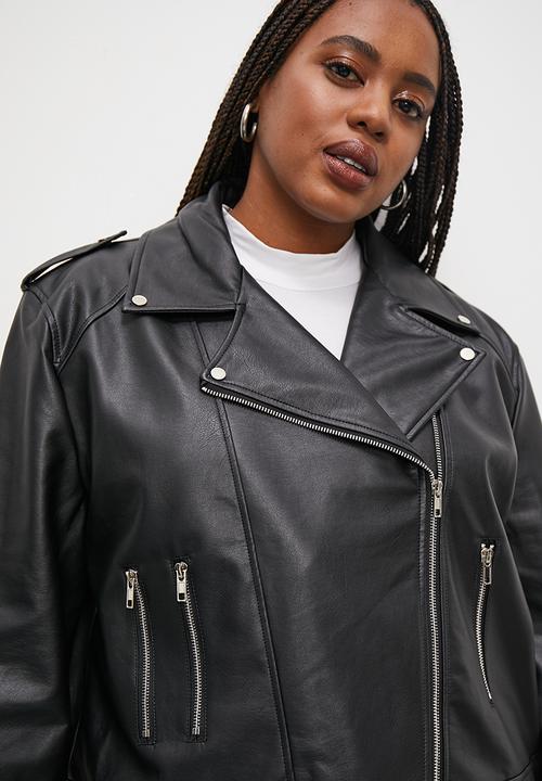 Superbalist - Biker jacket - black