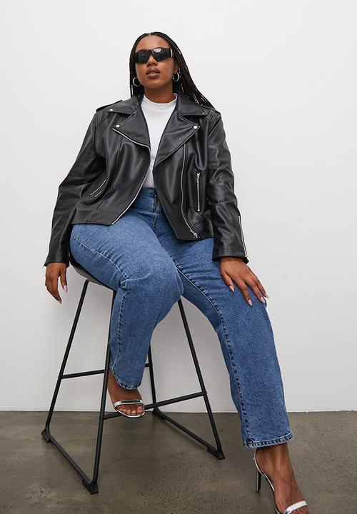 Superbalist - Biker jacket - black
