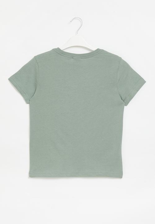 adidas Originals - Adi ess tee y - silver green