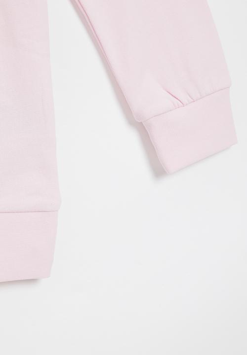 adidas Performance - U ess bos sweat - clear pink & white