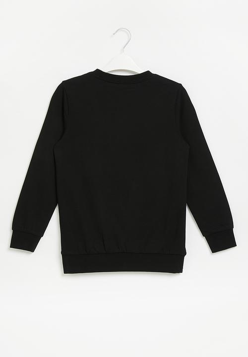 adidas Performance - U ess bos sweat - black & white