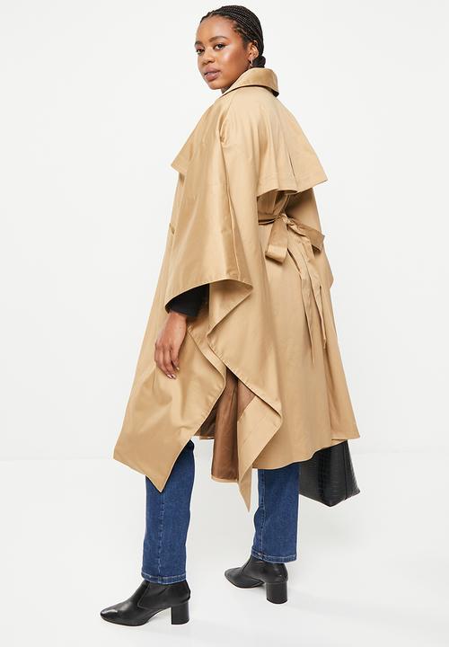 AMANDA LAIRD CHERRY - Plus thompson coat - camel