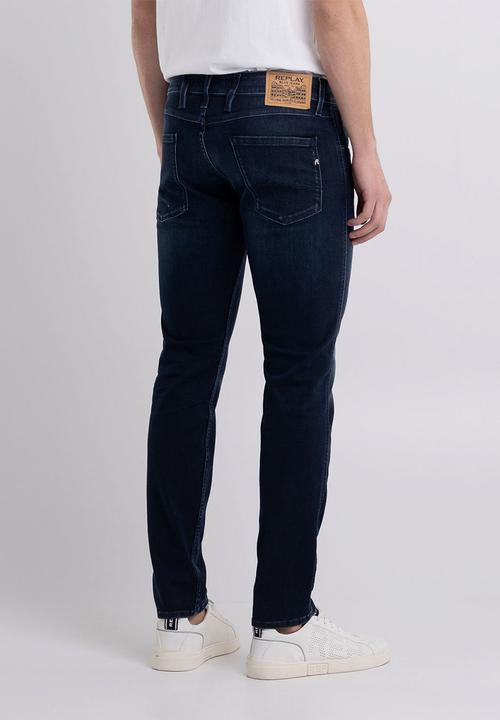 Replay - Slim fit anbass jeans - dark blue
