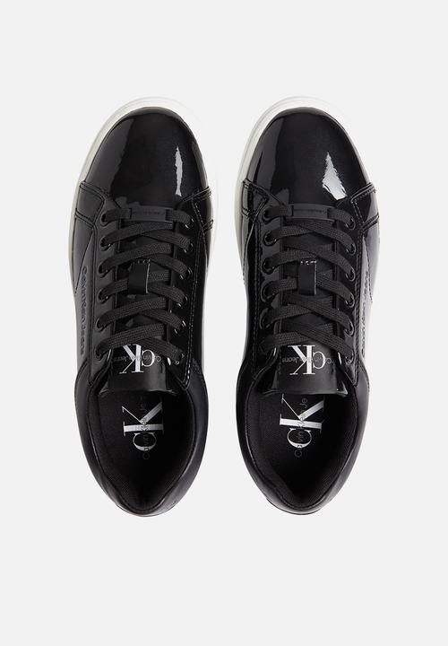 Calvin Klein - Classic cupsole glossy patent - black