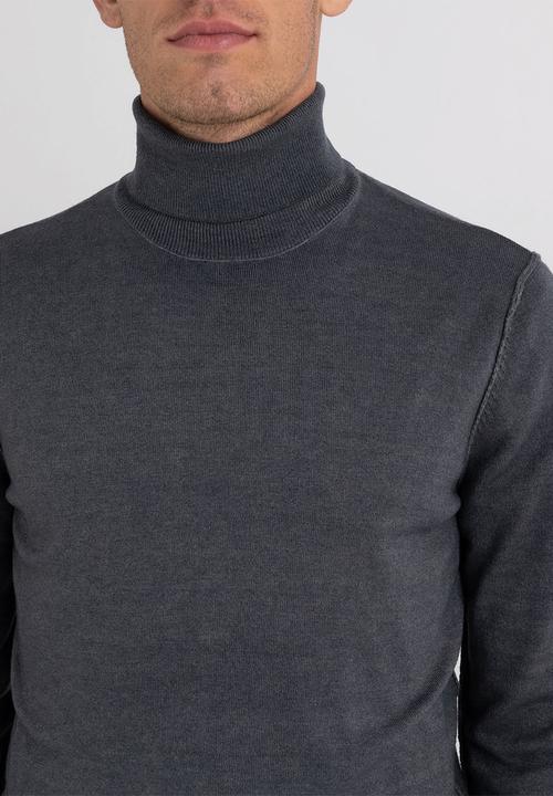 Replay - Turtleneck wool sweater - iron