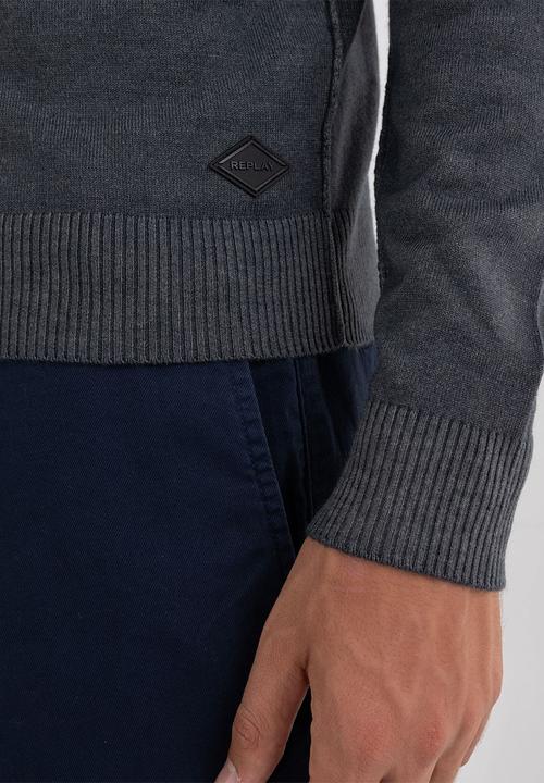 Replay - Turtleneck wool sweater - iron
