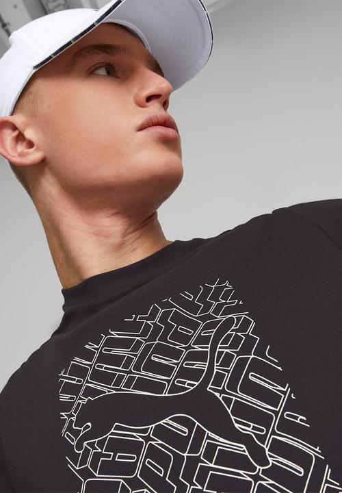 PUMA - Graphics cat tee - puma black