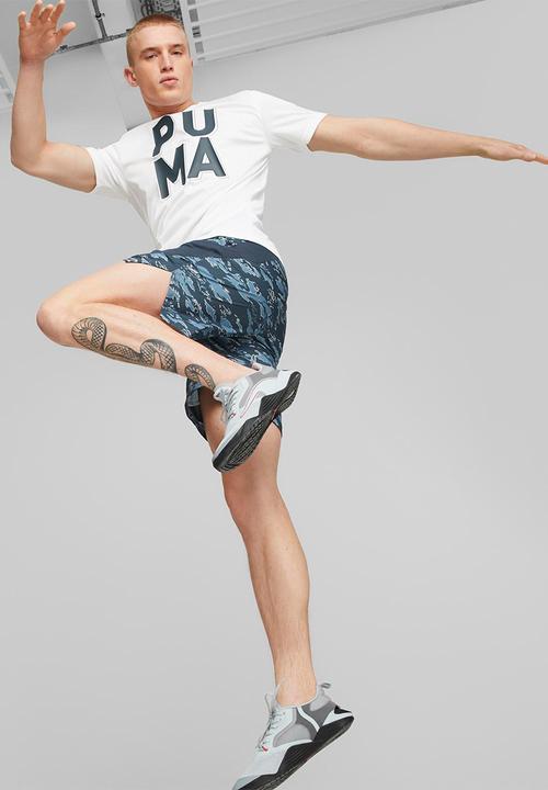 PUMA - Train concept graphic tee - puma white
