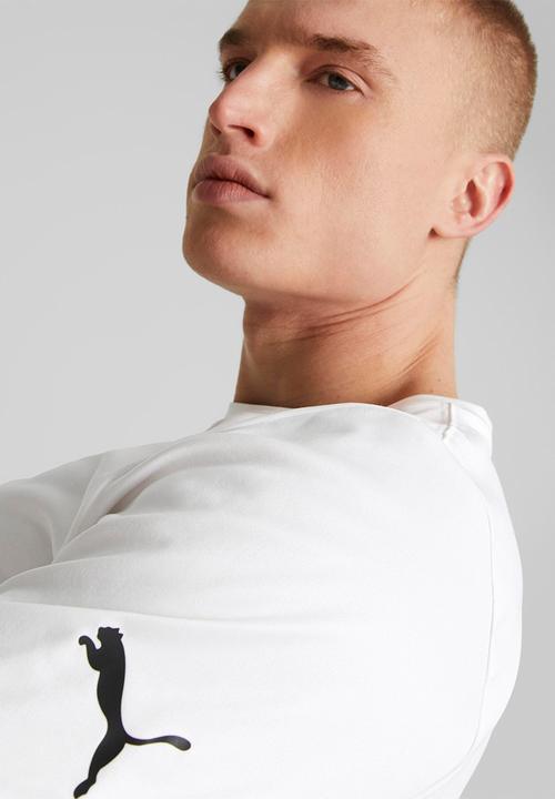 PUMA - Train concept graphic tee - puma white
