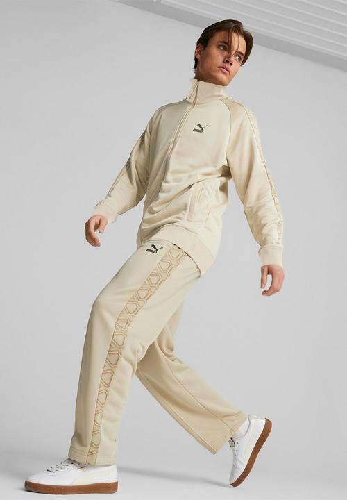 PUMA - T7 trend 7etter track jacket pt - granola