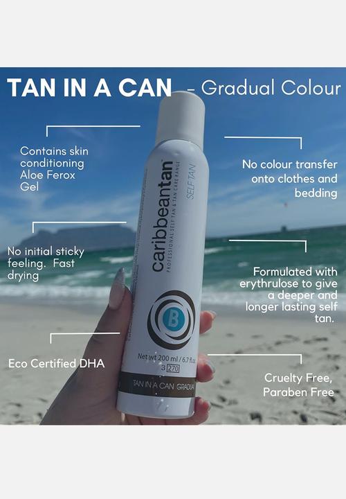 Caribbean Tan - Tan In A Can - Gradual A