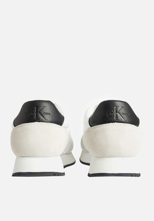 Calvin Klein - Retro runner su-ny mono - white & black