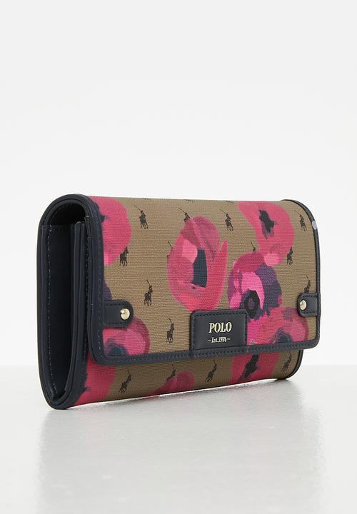 POLO - Saratoga clutch purse - berry