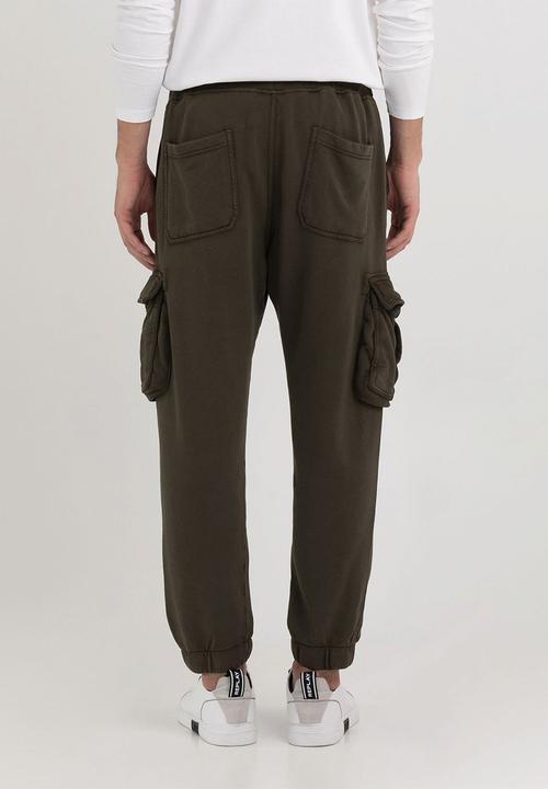 Replay - Bio Pack cargo jogger pants - military
