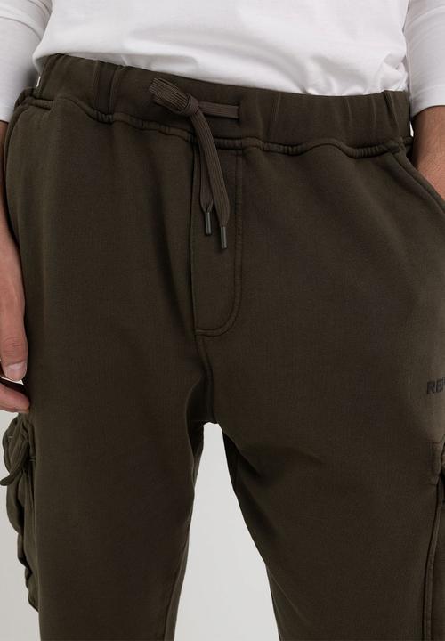 Replay - Bio Pack cargo jogger pants - military