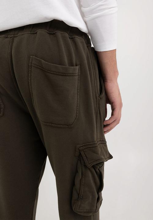 Replay - Bio Pack cargo jogger pants - military