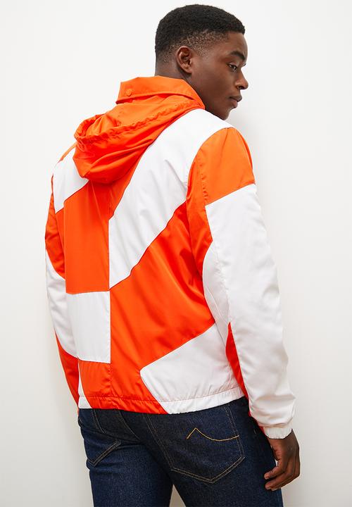 Lark & Crosse - Light weight sport jacket zip thru - orange