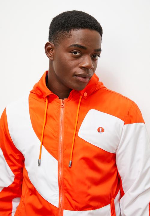 Lark & Crosse - Light weight sport jacket zip thru - orange