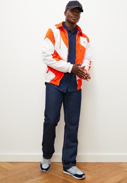 Lark & Crosse - Light weight sport jacket zip thru - orange
