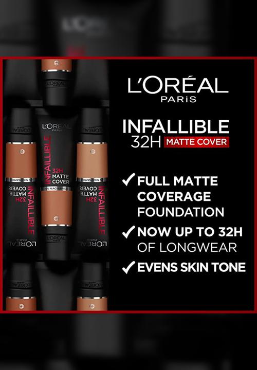 L'Oreal Paris - Infallible Matte Foundation - Golden Sand