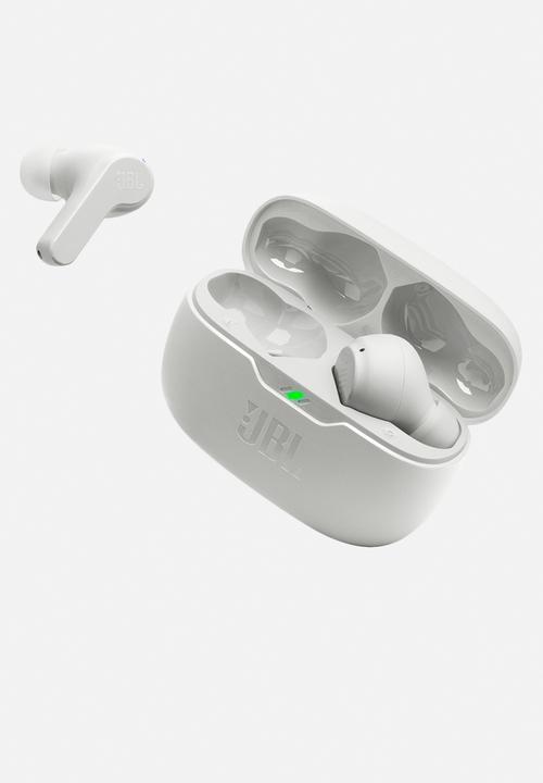 JBL - Wave Beam TW In-Ear Headphones-White