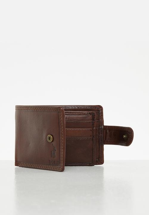 POLO - Sml multi card wallet - brown