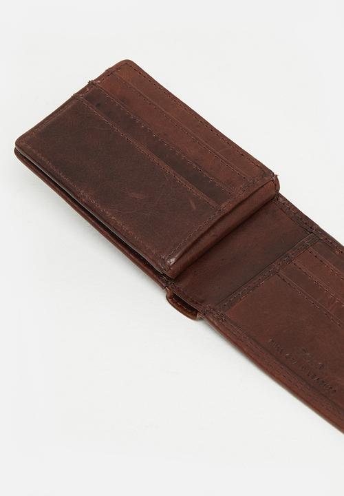 POLO - Sml multi card wallet - brown