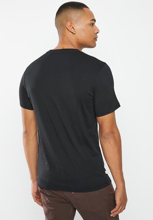 urban° - Mens urban core logo tee short sleeve - black