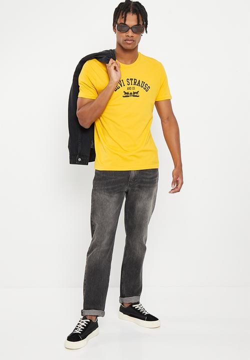 Levi’s® - blrmt graphic crew neck t-1 - golden rod