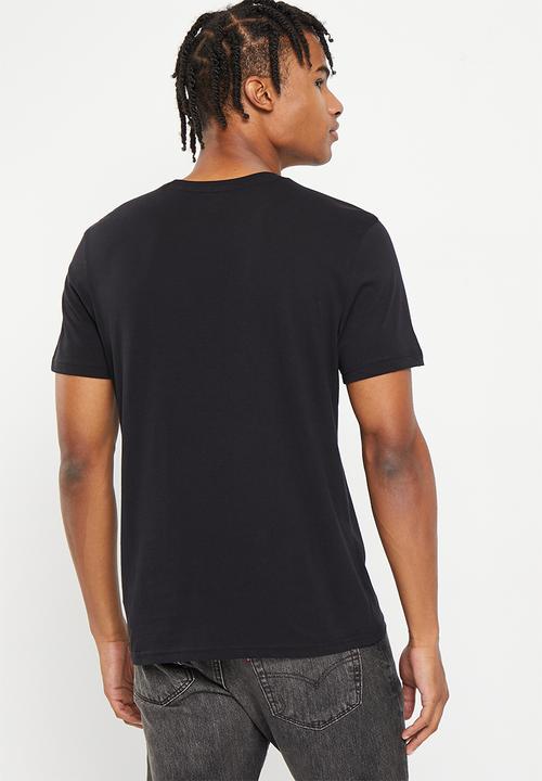 Levi’s® - 501 monogram logo tee - black beauty 