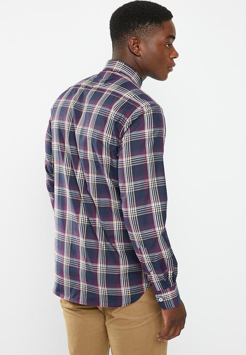 Pierre Cardin - Pc53c checked shirt formal